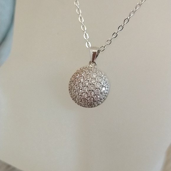 2/$30💕 BNWT Charmed Aroma Adjustable Sterling Silver Necklace - Picture 3 of 5